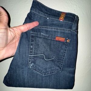 7 For All Mankind Roxanne Skinny Jeans / Denim